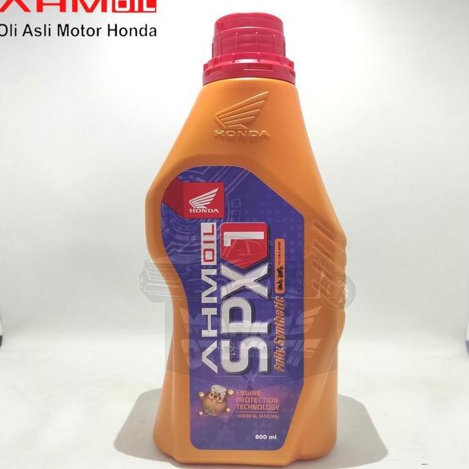 AHM HONDA SPX1 10W-30 800ML/OLI MOTOR/OLI MESIN MT/SPORT/100% ORIGINAL