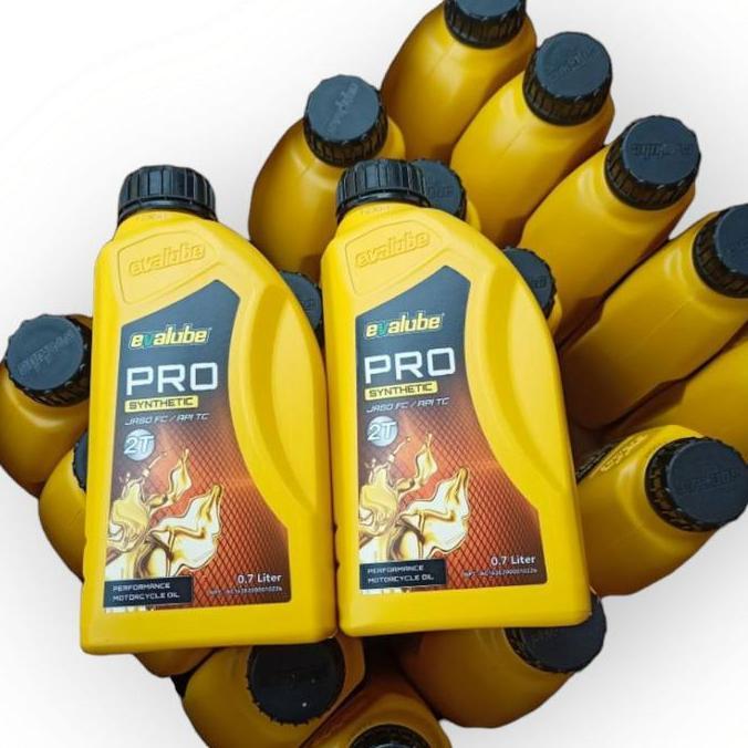 oli samping Evalube pro 2t oli samping Evalube kuning