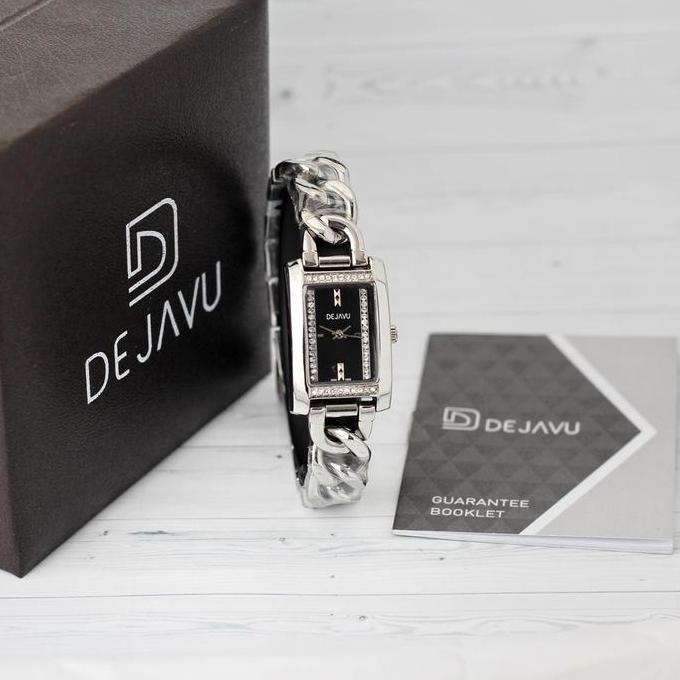 Jam tangan Dejavu 5002 Tali rantai original wanita