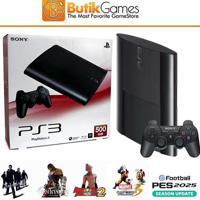 .apaloh - Sony PS3 Superslim 500GB Super Slim 500 GB Full Game OFW
