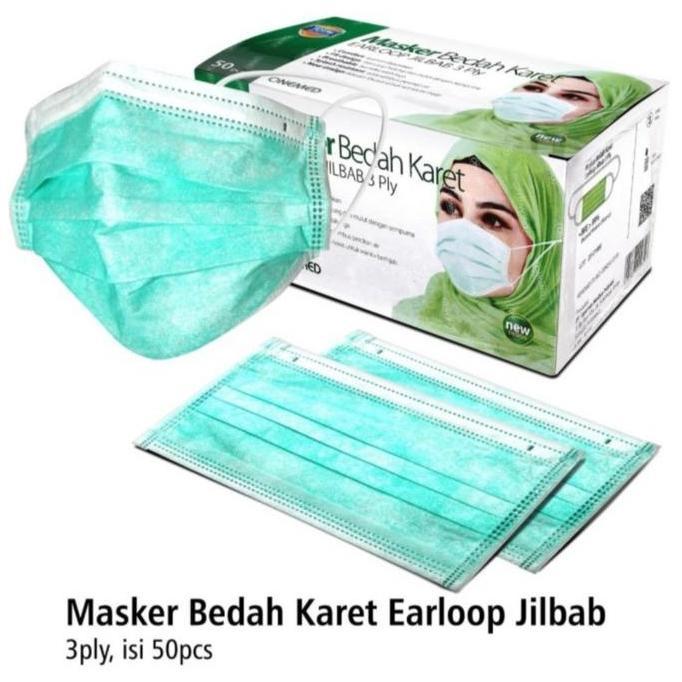 Masker Bedah Karet Earloop Onemed Isi 50