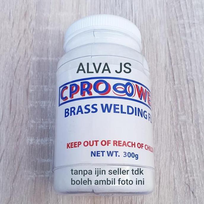 Whyy- Bahan Campuran Buat Las Kuningan / Brass Welding Flux /Cpro Weld