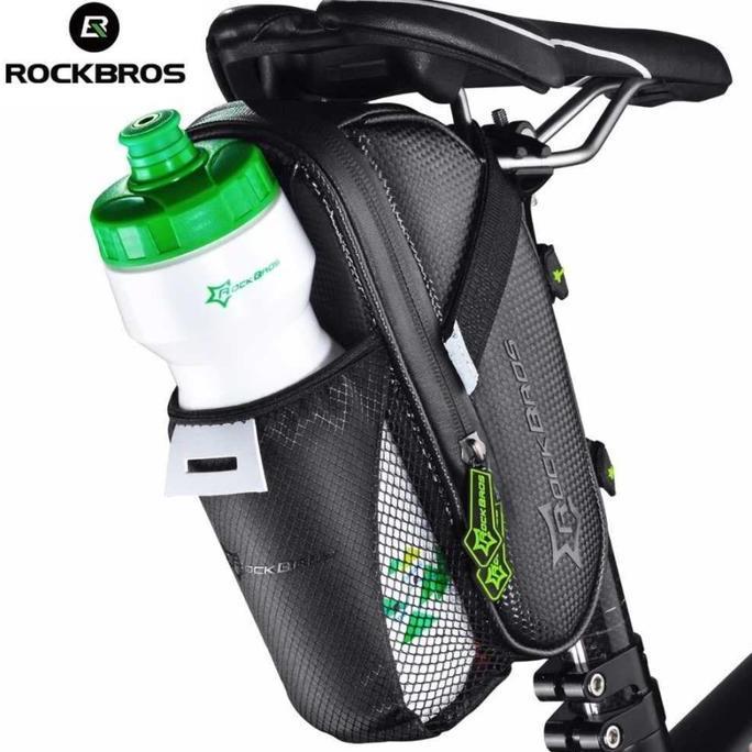 Rockbros Tas Sepeda Microfiber Waterproof dengan Holder Botol Minum
