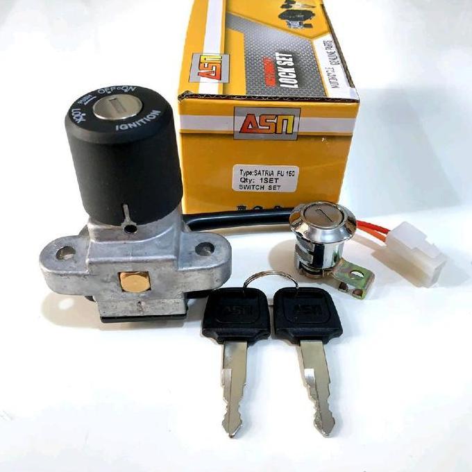Promo Kunci kontak set plus kunci jok Satria Fu 150 karbu 2005-2012 Satria Fu Barong karbu Diskon