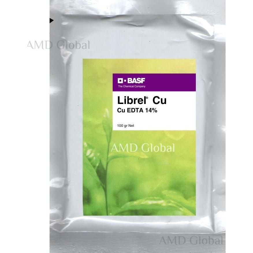 Pupuk Mikro Librel Cu EDTA 14% BASF Copper Chelate 100 Gram