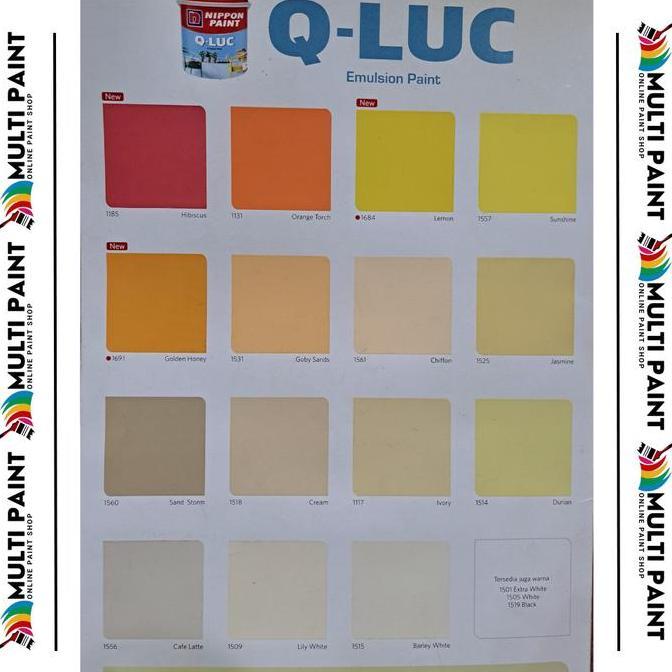 Pageup- Nippon Paint Q-Luc Cat Tembok Q Luc 4,5Kg Cat Tembok Nippon Paint Q Luc Cat Dinding Q Luc 4,