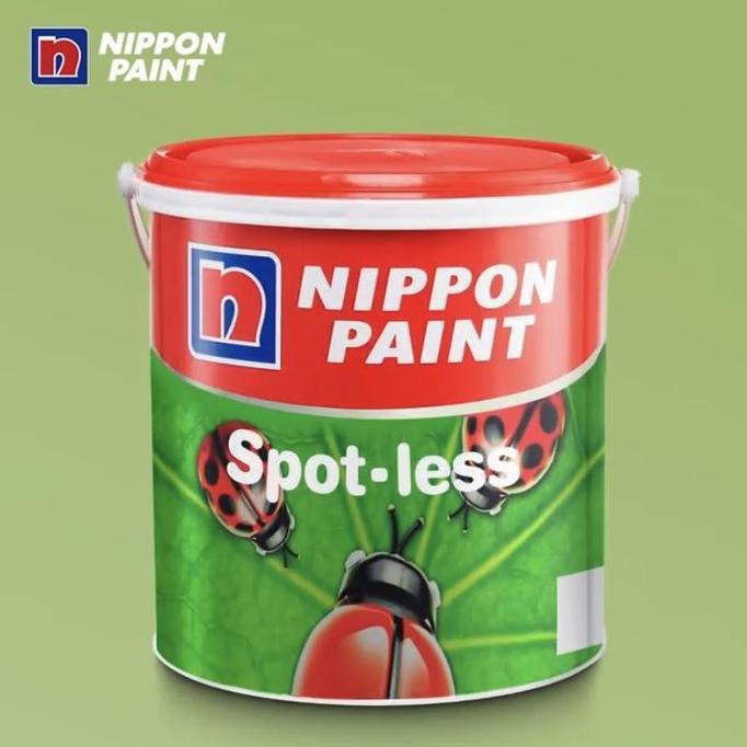 NEW CAT TEMBOK SPOTLESS NIPPON PAINT 2.5 LTR CAT ANTI NODA MUDAH DIBERSIHKAN / CAT DINDING SEMI GLOS