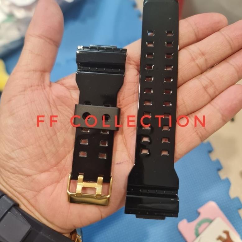 TALI / STRAP JAM TANGAN KWALITAS ORIGINAL GESPER GOLD  CASIO G-SHOCK GA-100 GA-110 GA-120 GA-200 GA-