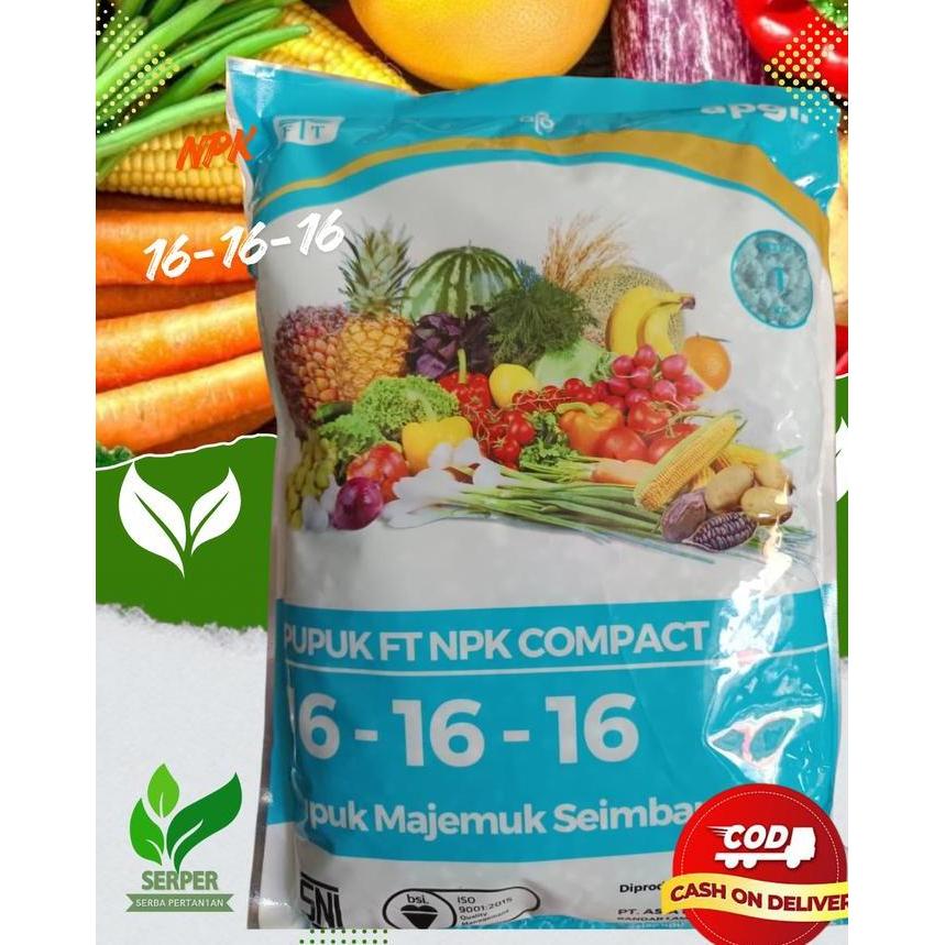 PUPUK NKP 16-16-16 KEMASAN 1KG