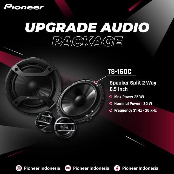 Speaker Pioneer ts160c - Speaker Split Pioneer Ts 160c - Pioneer 2 Way