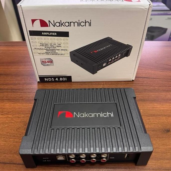 ZYL Digital Signal Nakamichi NDS 4.80I 8 Channel Dsp + 4 Channel Amplifier / DSP Nakamichi