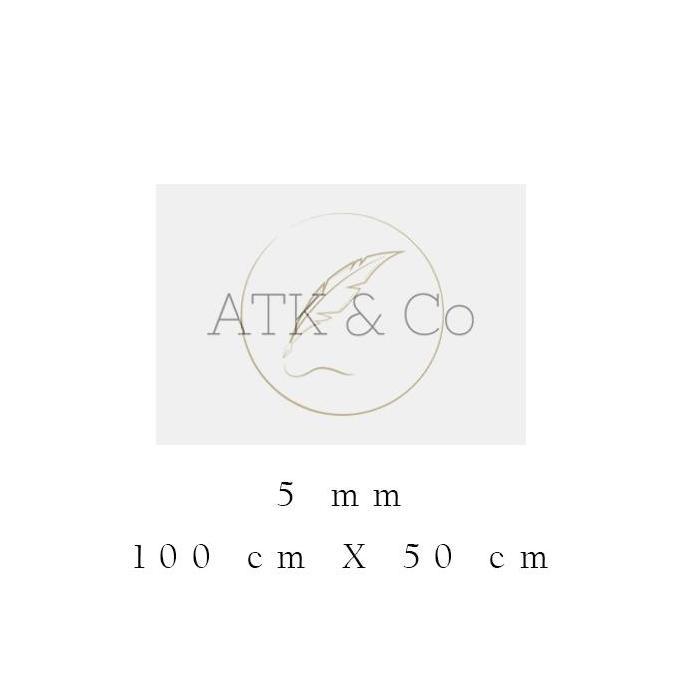 Polyfoam Lembaran 100x50 Tebal 5mm - Poly Poli Foam Depron Busa 5 mm Khusus Gosend Instan
