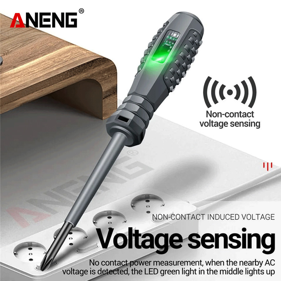 Tespen Tester Listrik Dual LED Indicator ANENG