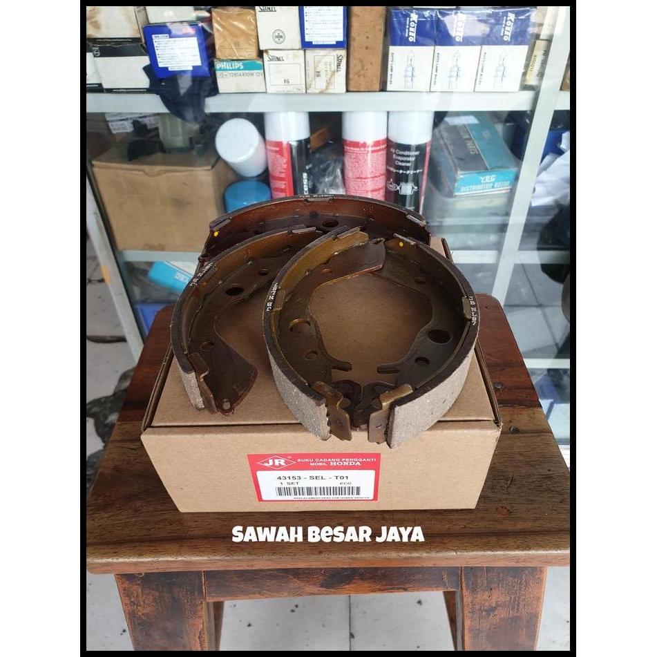 TERBARU BRAKE SHOE - TROMOL KAMPAS KANVAS REM TANGAN BELAKANG HONDA CITY GD8 IDSI 2003 2004 2005 200