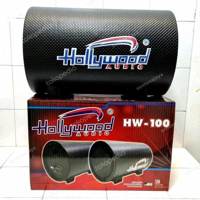 Basstube Subwoofer Aktif 10 Inch HOLLYWOOD HW-100