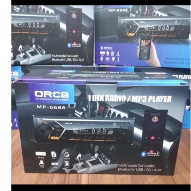Tape Mobil Single Din USB Bluetooth Orca
