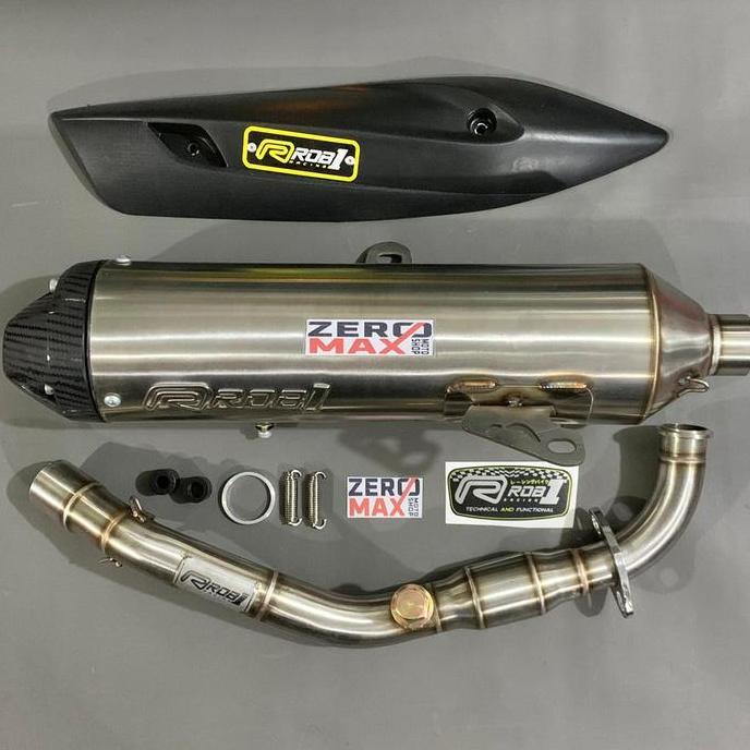 Knalpot ROB1 Standar Racing Megambomb Cup V BORE UP Aerox 155 Old