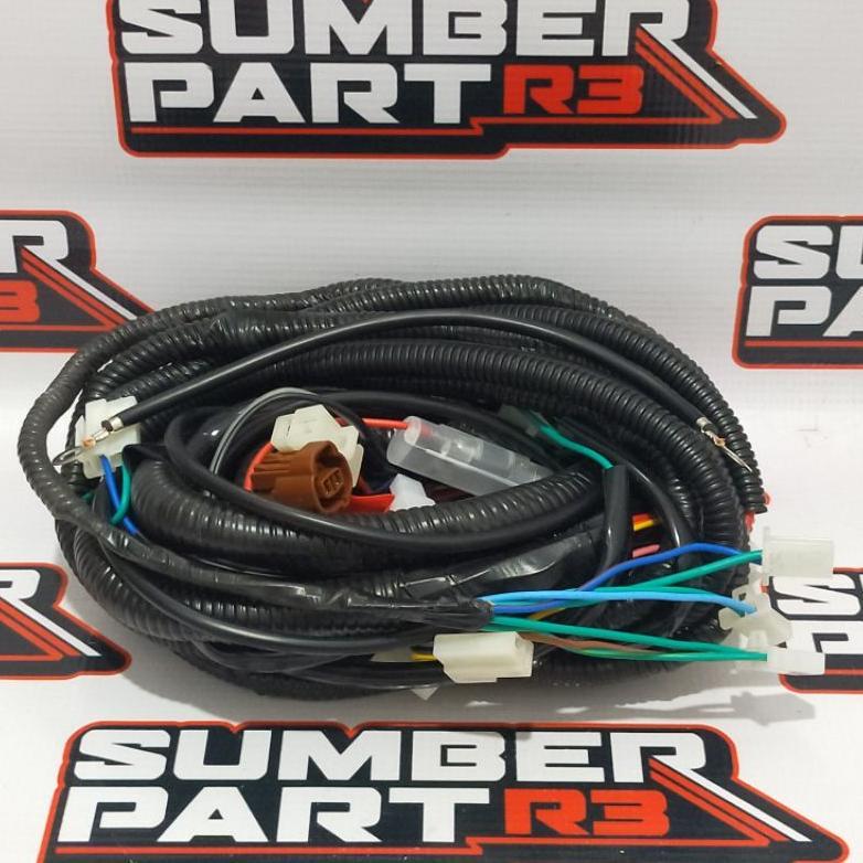 kabel body viar 150cc harness wire DC - sparepart motor roda tiga - viar kaisar htm nozomi jialing