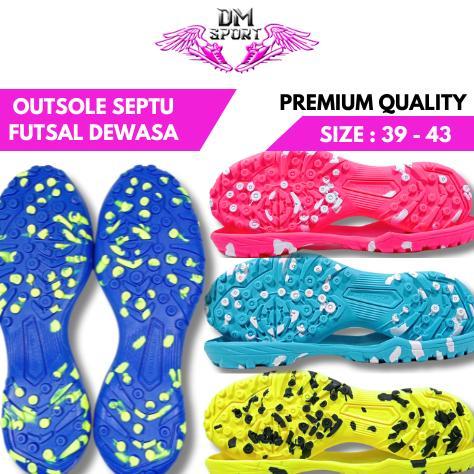 URBANESPACE OUTSOLE SEPATU FUTSAL TURF | BAWAHAN SEPATU FUTSAL GERIGI LAPANGAN SINTETIS | SOL SEPATU