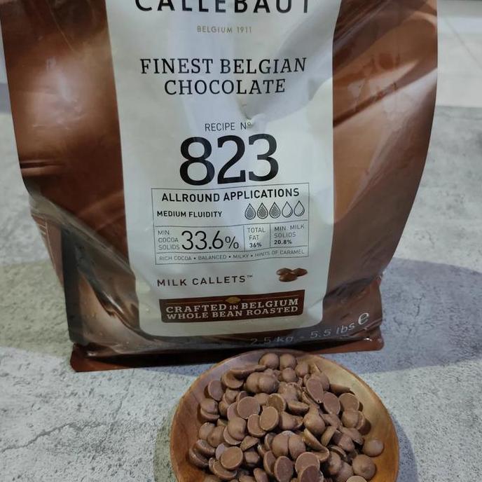 Callebaut 823 Milk Chocolate 33.6 % - 1 Kg
