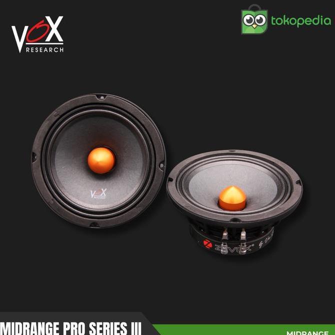 Midrange Pro Series III By VOX Research For Car Audio Mobil