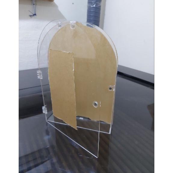 Akrilik Frame Bride Mahar Oval Hantaran Seserahan