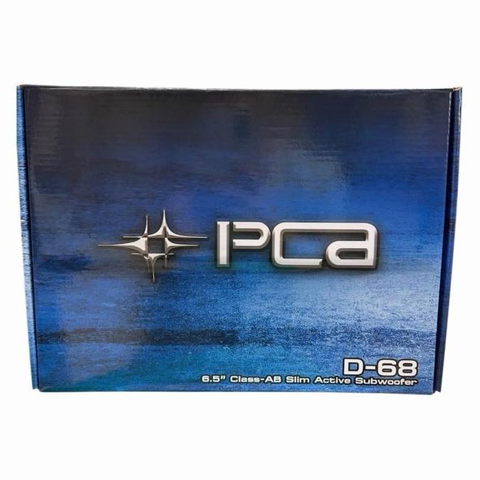 BEBAS ONGKIR - Subwoofer aktif slim PCA D-68 basstube kolong mobil