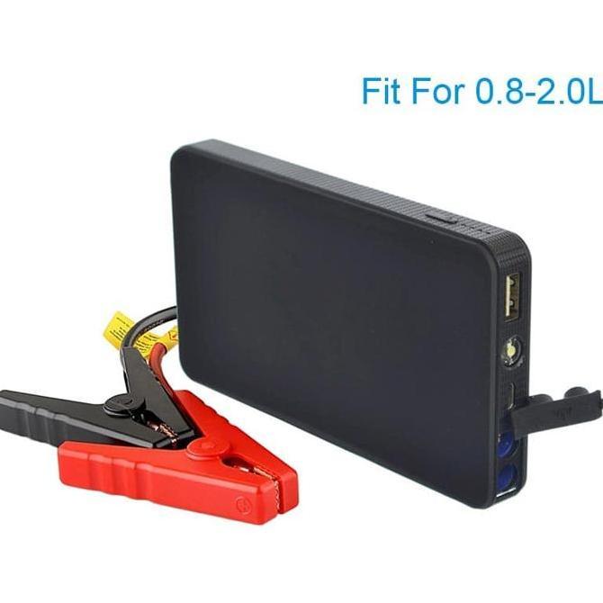 TERBARU portable jump start aki mobil power bank 20000mah usb lampu senter