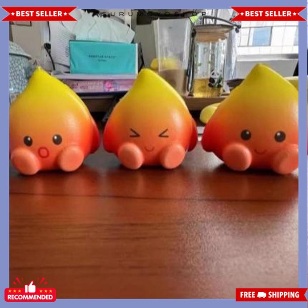 Promo Mainan Squishy Api / Mainan Squishy Viral Anti Stress/Boneka Squishy Bentuk Api