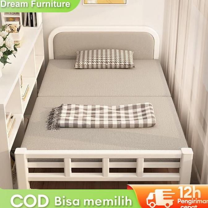 C_BAGASJAYA77 - DF-5- RANJANG LIPAT SERBAGUNA - TEMPAT TIDUR KOSAN LIPAT SIMPEL TEMPAT TIDUR LIPAT P