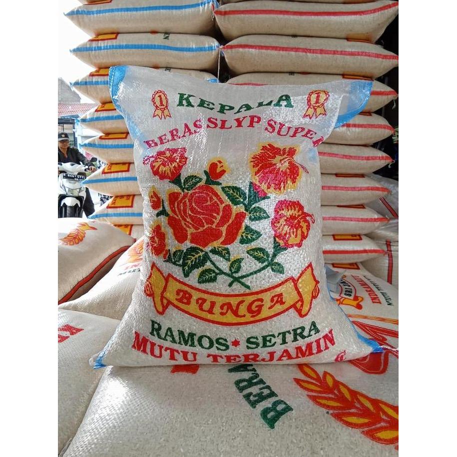 meysaless - beras bunga mawar setra ramos - 10l (liter)