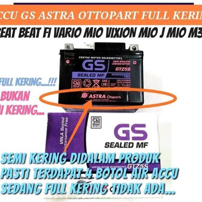 Aki Gs Astra Gtz5 Aki Gs Astra Original Aki Kering