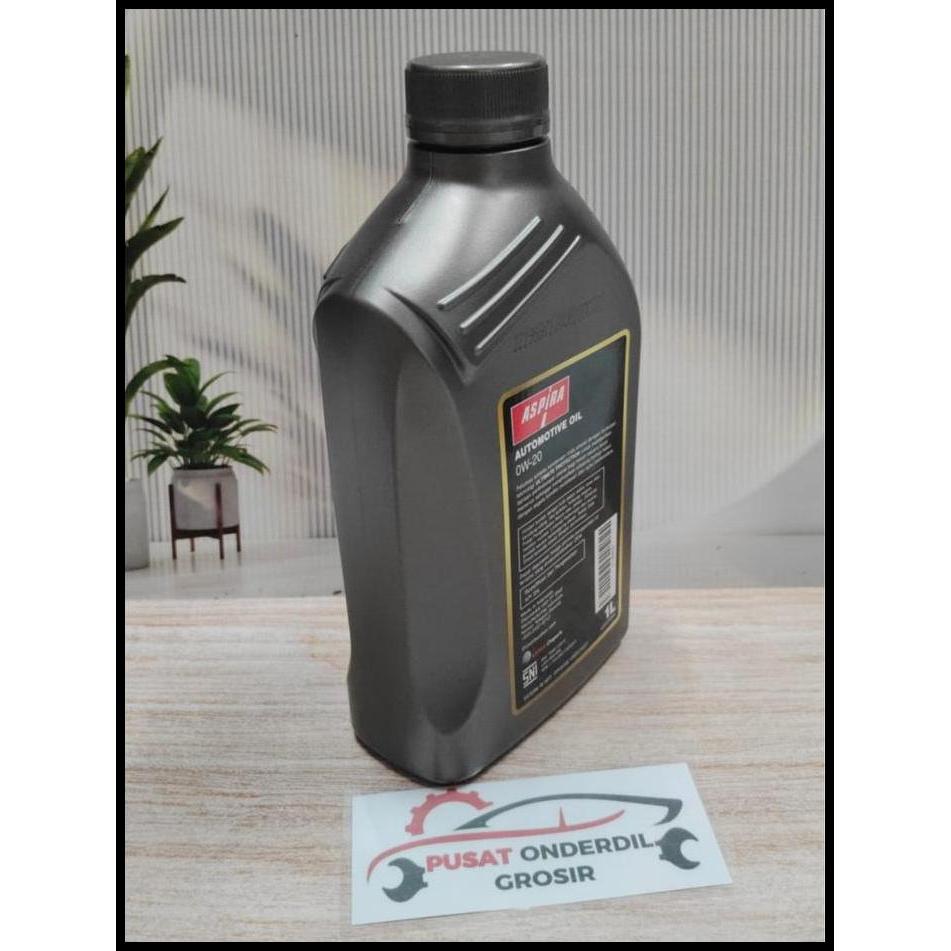DISKON OLI MESIN MOBIL GASOLINE ASTRA ASPIRA BENSIN 0W-20 SN 1 LITER 