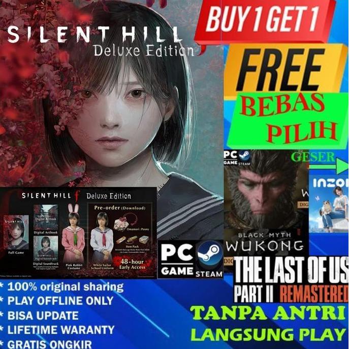 hutavia_store - silent hill f digital deluxe edition pc game / laptop cd