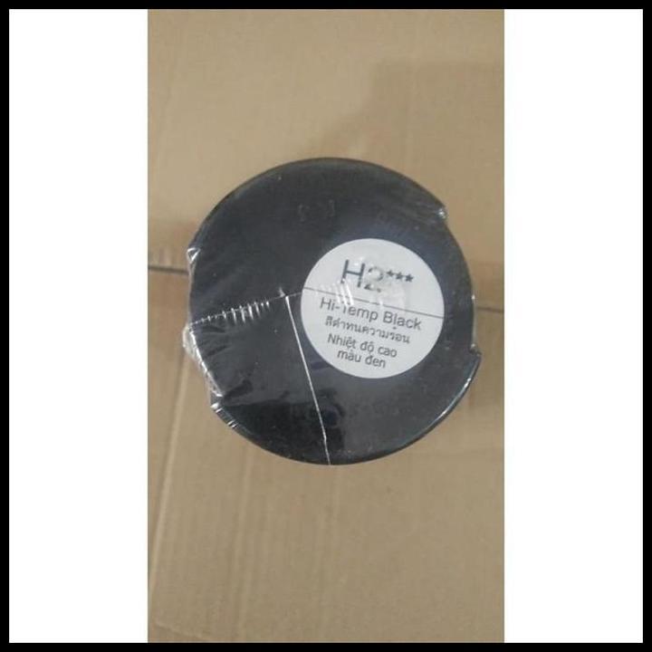 GRATIS ONGKIR CAT SEMPROT SPRAY SAMURAI PAINT HI TEMP HITAM BLACK TAHAN PANAS H2***
