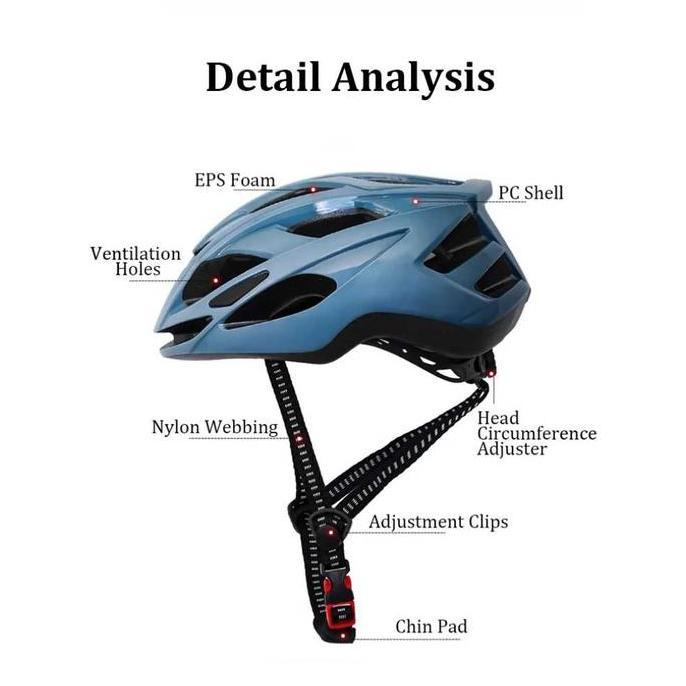 Taffsport Helm Sepeda Scooter Bicycle Helmet Ultralight Standard Vers - BK-4