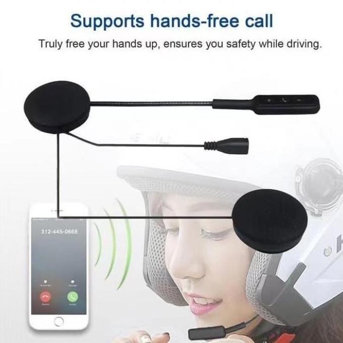 Headset Bluetooth Helm Wireless MH01 Helmet By Headset