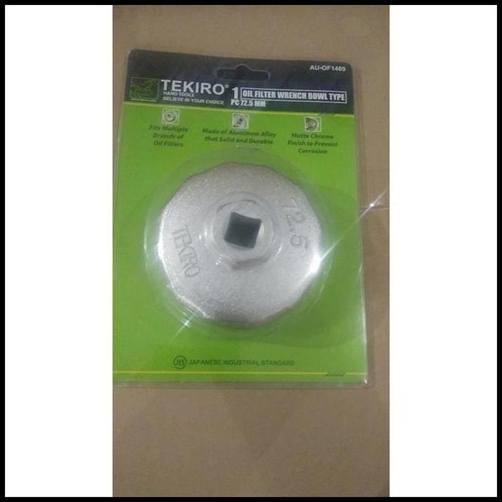 TERLARIS KUNCI FILTER OLI MANGKOK BOWL 72.5MM TEKIRO INNOVA 