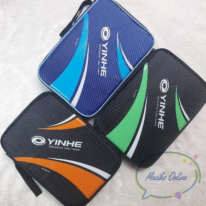 Cover Bet Yinhe 8033~Tas Cover Bet Pingpong Tenis Meja Yinhe Double Case 8033