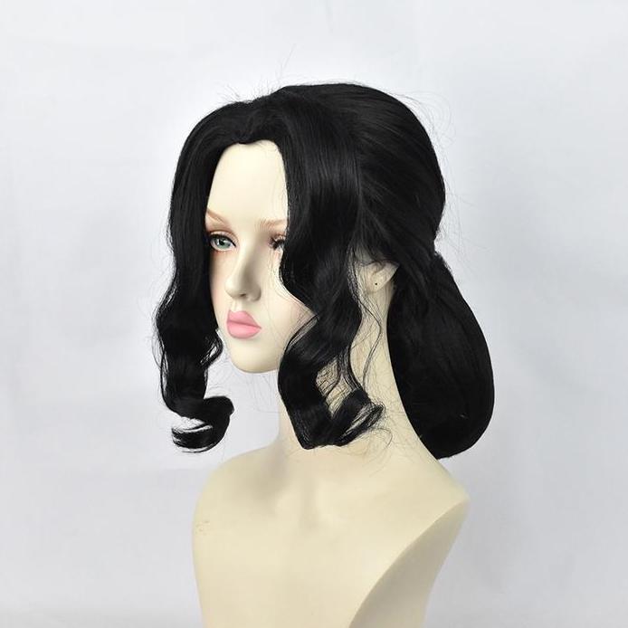 LOL-85 wig muzan kibutsuji female kimetsu no yaiba demon rambut palsu cosplay karakter anime