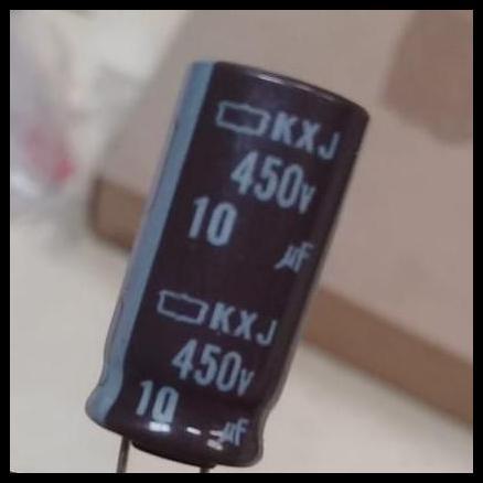 TERLARIS ELCO 10UF/450V 10UF 450V 10 10 UF 450 VOLT KAPASITOR ELEKTROLIT 
