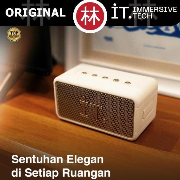 Promo It Ibox T11 Noble Bluetooth Speaker Balance Sound Support Link 2 Devices Bt 5.3 20W 12 Jam Cod