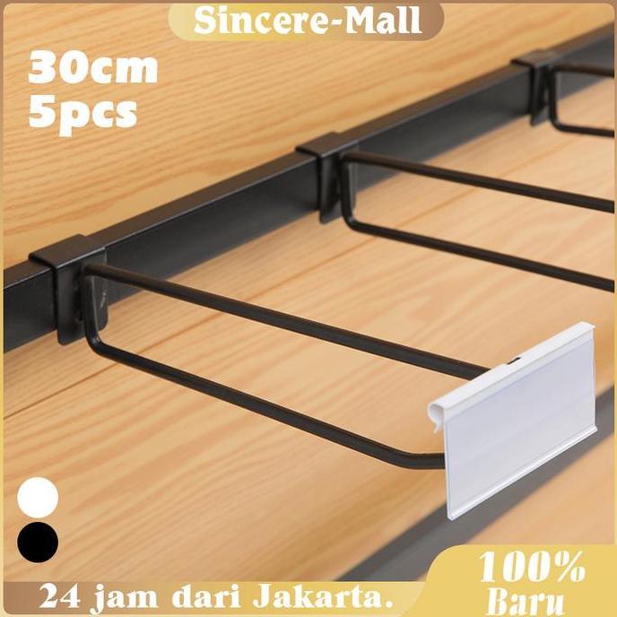 YUZABA 5pcs Gantungan Ram Besi Cantolan Ram Price Tag Besi Cantolan Aksesoris