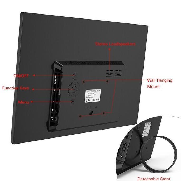 17 Inch HD Digital Photo Frame 1080P - 1440x900 Digital Photo Frame