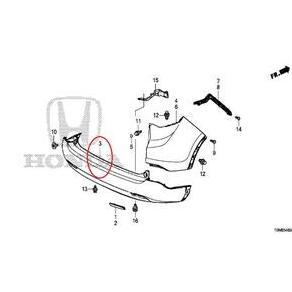 Bumper Belakang CRV 2013-2015 Original