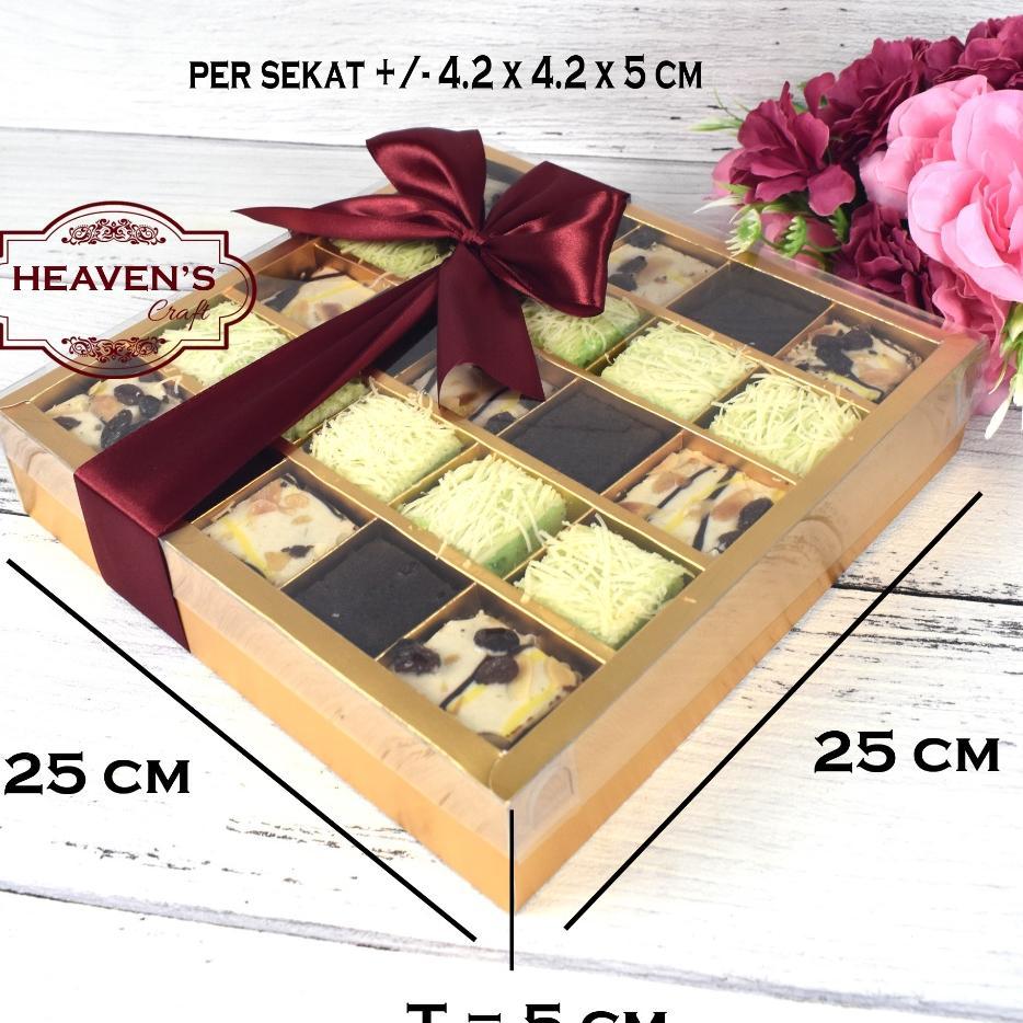 Box Brownies/Box Sekat 25/Box Mochi