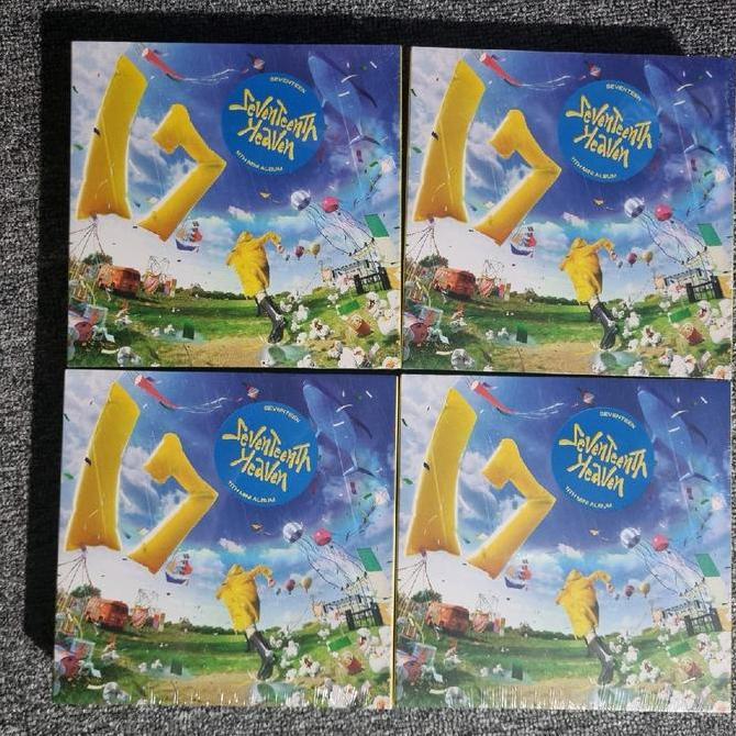 [READY STOCK] [SIAP KIRIM] ALBUM SEVENTEEN HEAVEN CARAT VER SEALED
