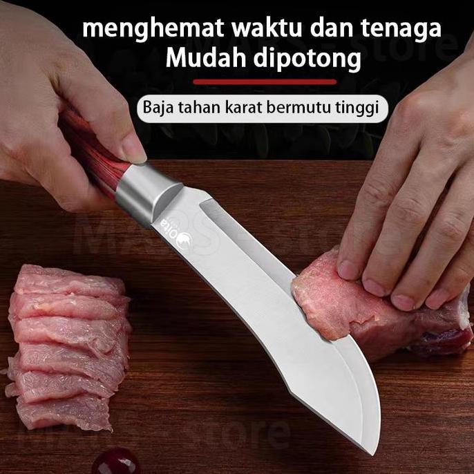 Pisau Koki Multifungsi Tahan Karat Set Kitchenware