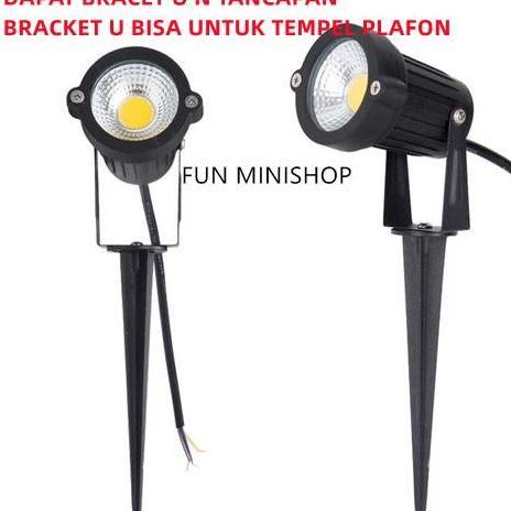 Fun Mini Garden Lamp Lampu Taman Cob 5W Lampu Sorot Cob Lampu Tancap