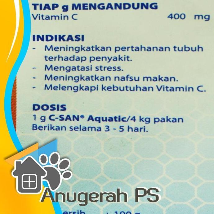 Pescare- Vitamin C Ikan C San Aquatik Sanbe Farma
